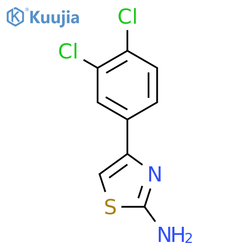 4-(3,4-dichlorophenyl)-1,3-thiazol-2-amine structure