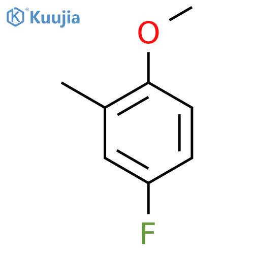 4-Fluoro-2-methylanisole structure