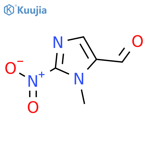 1-methyl-2-nitro-1H-Imidazole-5-carboxaldehyde structure