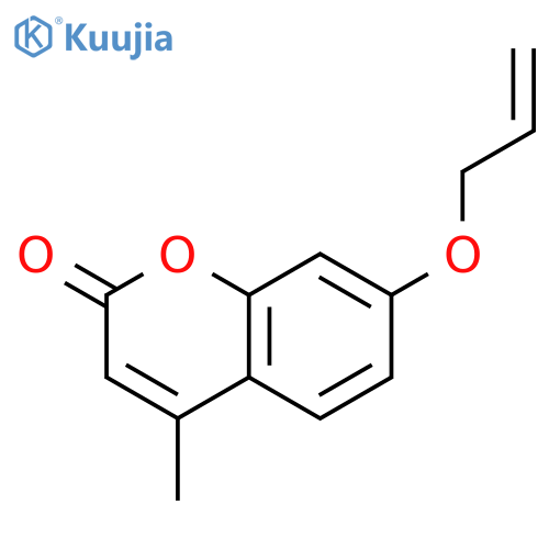 2H-1-Benzopyran-2-one,4-methyl-7-(2-propen-1-yloxy)- structure