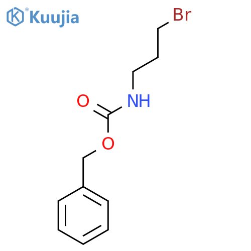 Benzyl 3-bromopropylcarbamate structure