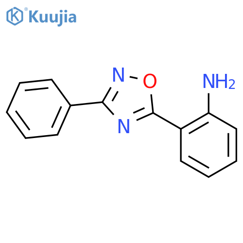 2-(3-Phenyl-1,2,4-oxadiazol-5-yl)aniline structure