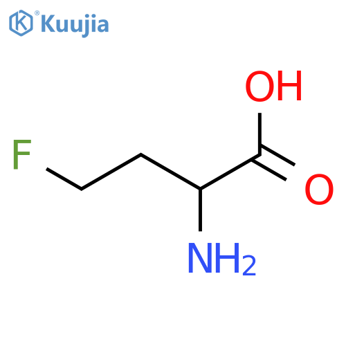 2-amino-4-fluorobutanoic acid structure