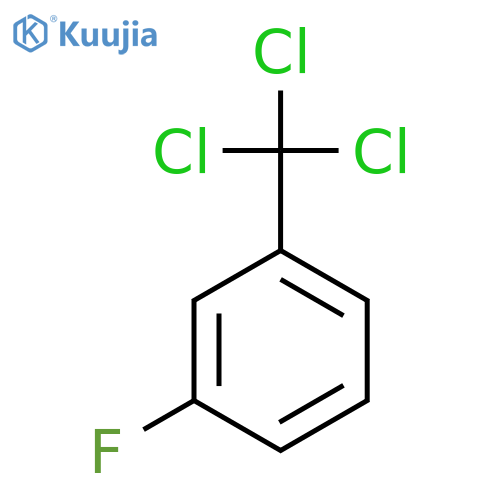 1-Fluoro-3-(trichloromethyl)benzene structure