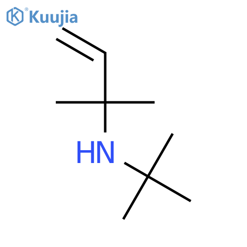3-Buten-2-amine,N-(1,1-dimethylethyl)-2-methyl- structure