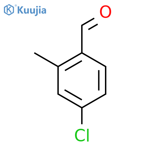 4-Chloro-2-methylbenzaldehyde structure