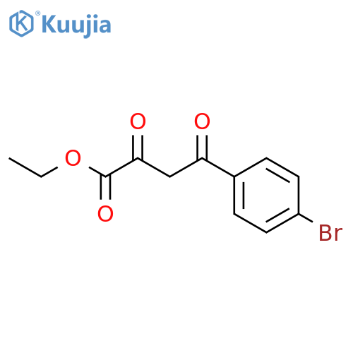 Ethyl 4-(4-bromophenyl)-2,4-dioxobutanoate structure