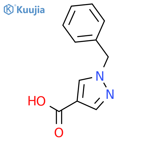 1-benzylpyrazole-4-carboxylic acid structure