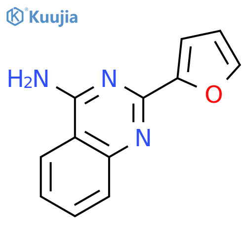 4-Quinazolinamine, 2-(2-furanyl)- structure