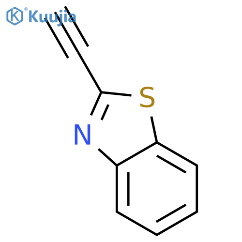 2-Ethynyl-1,3-benzothiazole structure