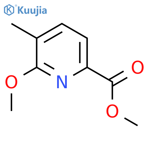 Methyl 6-methoxy-5-methylpicolinate structure