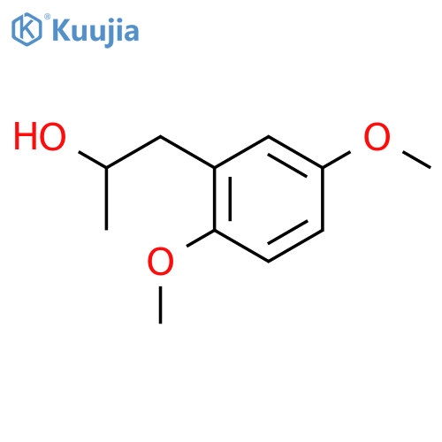 1-(2,5-dimethoxyphenyl)propan-2-ol structure