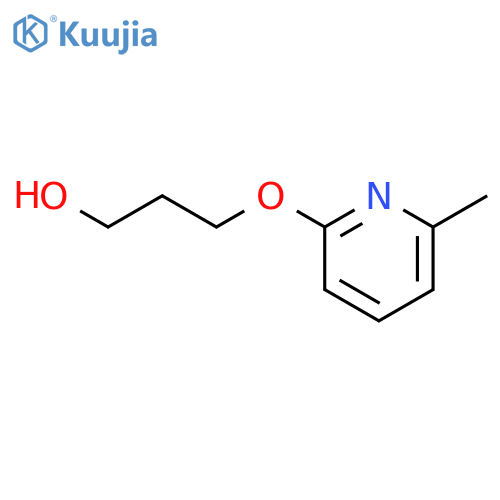 1-Propanol,3-[(6-methyl-2-pyridinyl)oxy]-(9CI) structure