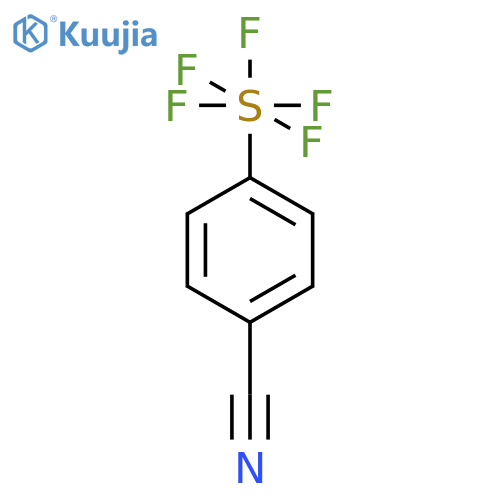 4-(Pentafluorothio)benzonitrile structure