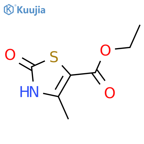 ethyl 2-hydroxy-4-methyl-1,3-thiazole-5-carboxylate structure