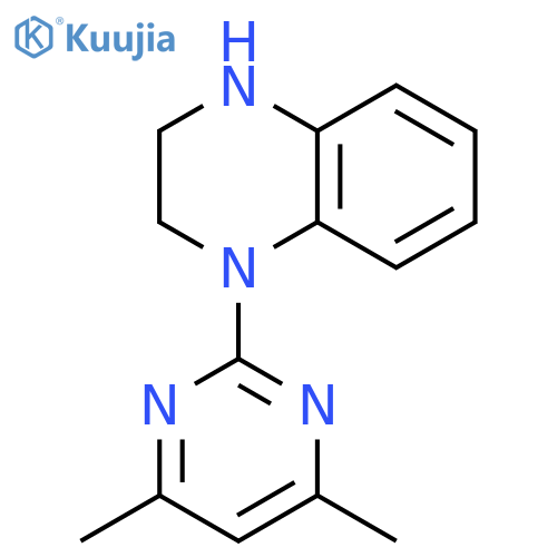 QUINOXALINE, 1-(4,6-DIMETHYL-2-PYRIMIDINYL)-1,2,3,4-TETRAHYDRO- structure