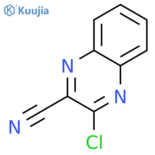 3-Chloroquinoxaline-2-carbonitrile structure