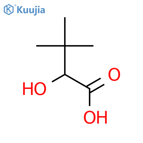 2-hydroxy-3,3-dimethylbutyric acid structure