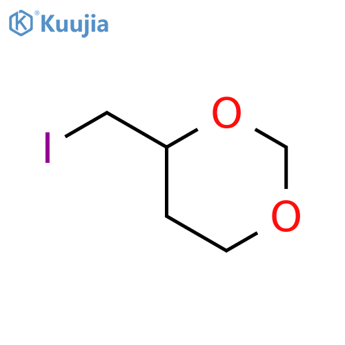 4-(Iodomethyl)-1,3-dioxane structure