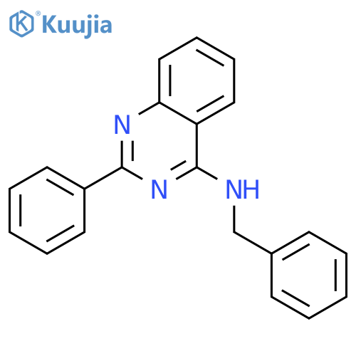 N-benzyl-2-phenylquinazolin-4-amine structure