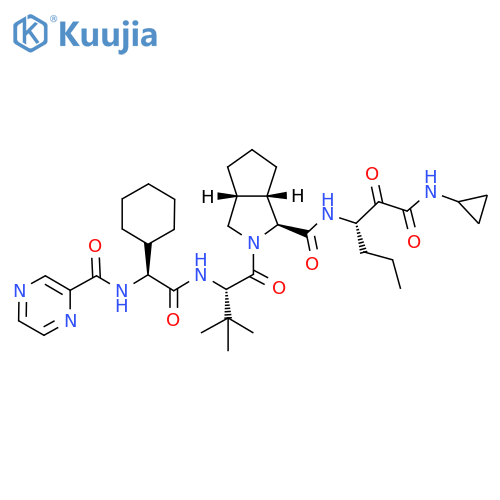 Telaprevir structure