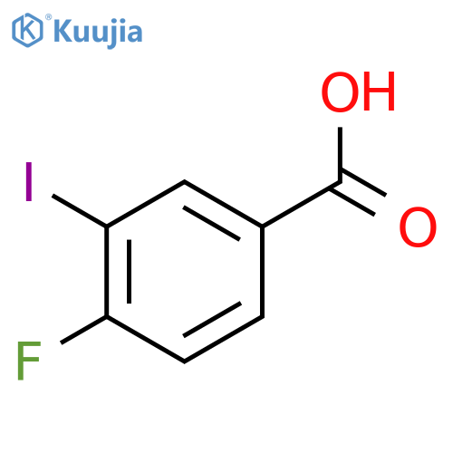 4-Fluoro-3-iodobenzoic acid structure