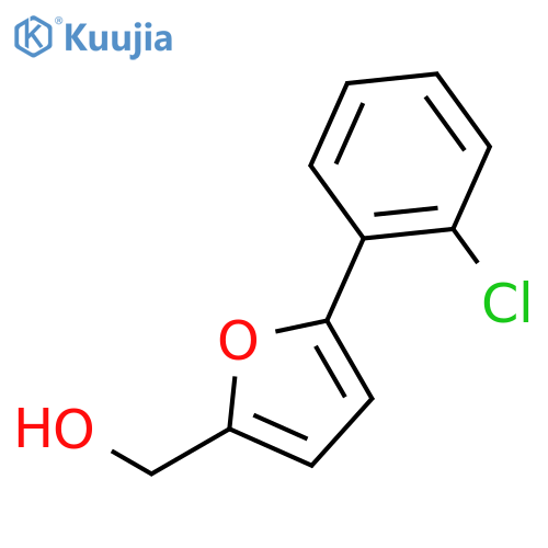 5-(2-chlorophenyl)furan-2-ylmethanol structure