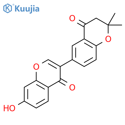 2',3'-Dihydro-2',2'-dimethyl-7-hydroxy-3,6'-bi-(4H-1-benzopyran)-on-4 structure