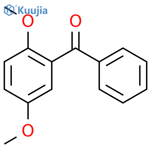(2,5-Dimethoxyphenyl)(phenyl)methanone structure