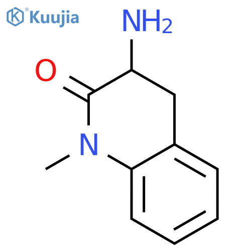3-amino-1-methyl-1,2,3,4-tetrahydroquinolin-2-one structure