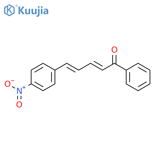 2,4-Pentadien-1-one, 5-(4-nitrophenyl)-1-phenyl-, (E,E)- structure
