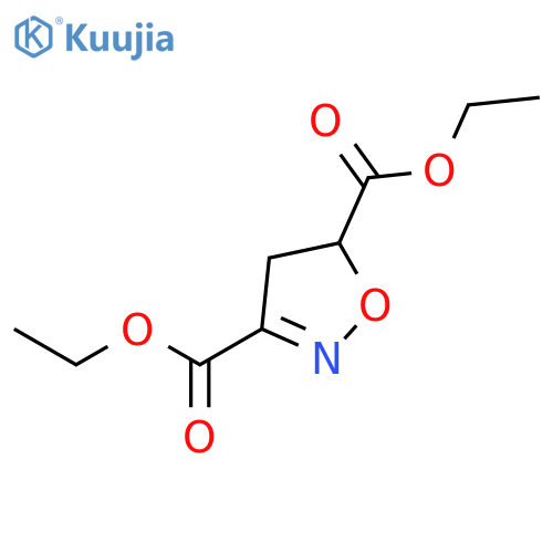 3,5-Diethyl 4,5-dihydro-3,5-isoxazoledicarboxylate structure