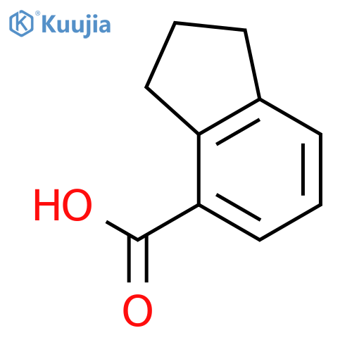 2,3-Dihydro-1H-indene-4-carboxylic Acid structure