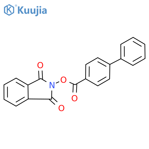 1,3-Dioxoisoindolin-2-yl [1,1'-biphenyl]-4-carboxylate structure