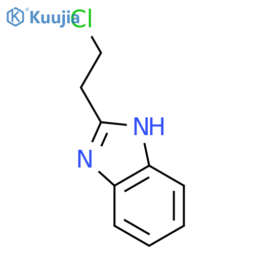 2-(2-Chloroethyl)benzimidazole structure
