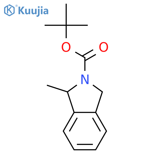 2H-ISOINDOLE-2-CARBOXYLIC ACID, 1,3-DIHYDRO-1-METHYL-, 1,1-DIMETHYLETHYL ESTER structure