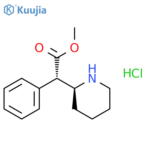 L-threo-Methylphenidate structure