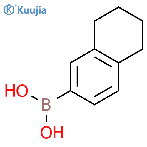 5,6,7,8-Tetrahydro-2-naphthalenylboronic acid structure