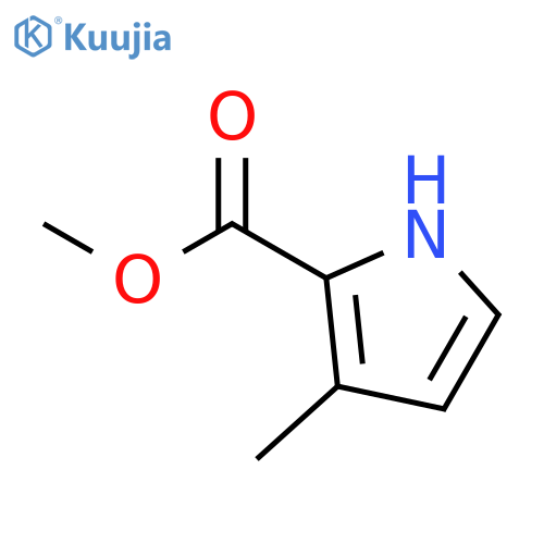 Methyl 3-methyl-1H-pyrrole-2-carboxylate structure
