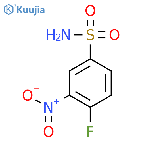 4-fluoro-3-nitro-benzenesulfonamide structure