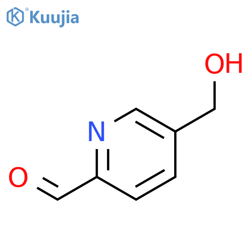 5-(HydroxyMethyl)pyriMidine-2-carbaldehyde structure