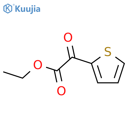 ethyl 2-oxo-2-(thiophen-2-yl)acetate structure