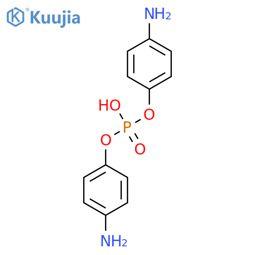Bis(4-aminophenyl) hydrogen phosphate structure