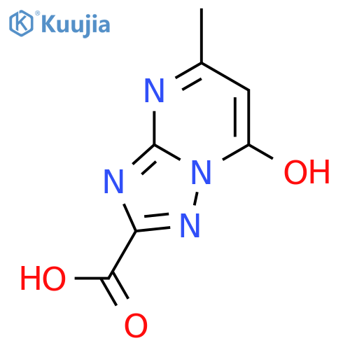 [1,2,4]Triazolo[1,5-a]pyrimidine-2-carboxylicacid, 7-hydroxy-5-methyl- structure