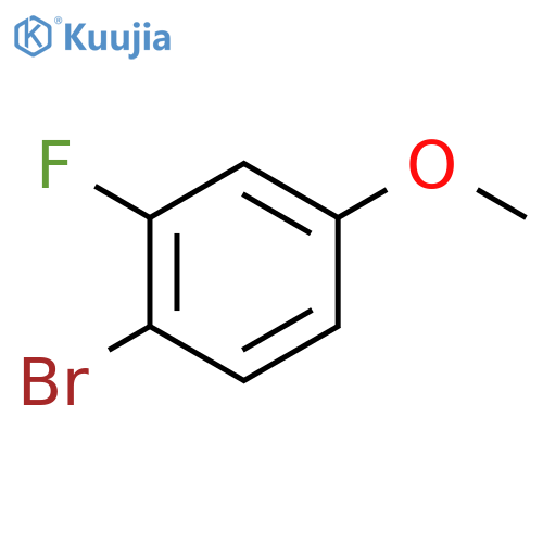 4-Bromo-3-fluoroanisole structure