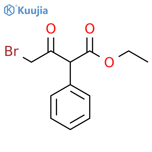 Ethyl 4-Bromo-3-oxo-2-phenylbutanoate structure