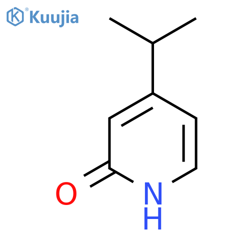 4-(propan-2-yl)pyridin-2-ol structure