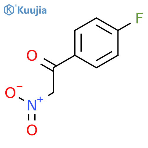 Ethanone, 1-(4-fluorophenyl)-2-nitro- structure