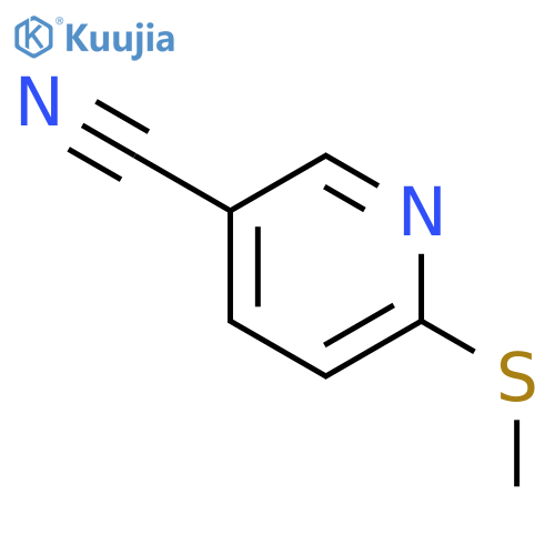 3-Pyridinecarbonitrile,6-(methylthio)- structure