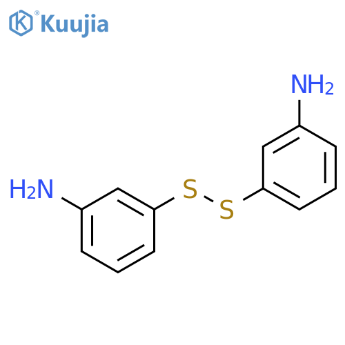 3-(3-Aminophenyl)disulfanylaniline structure